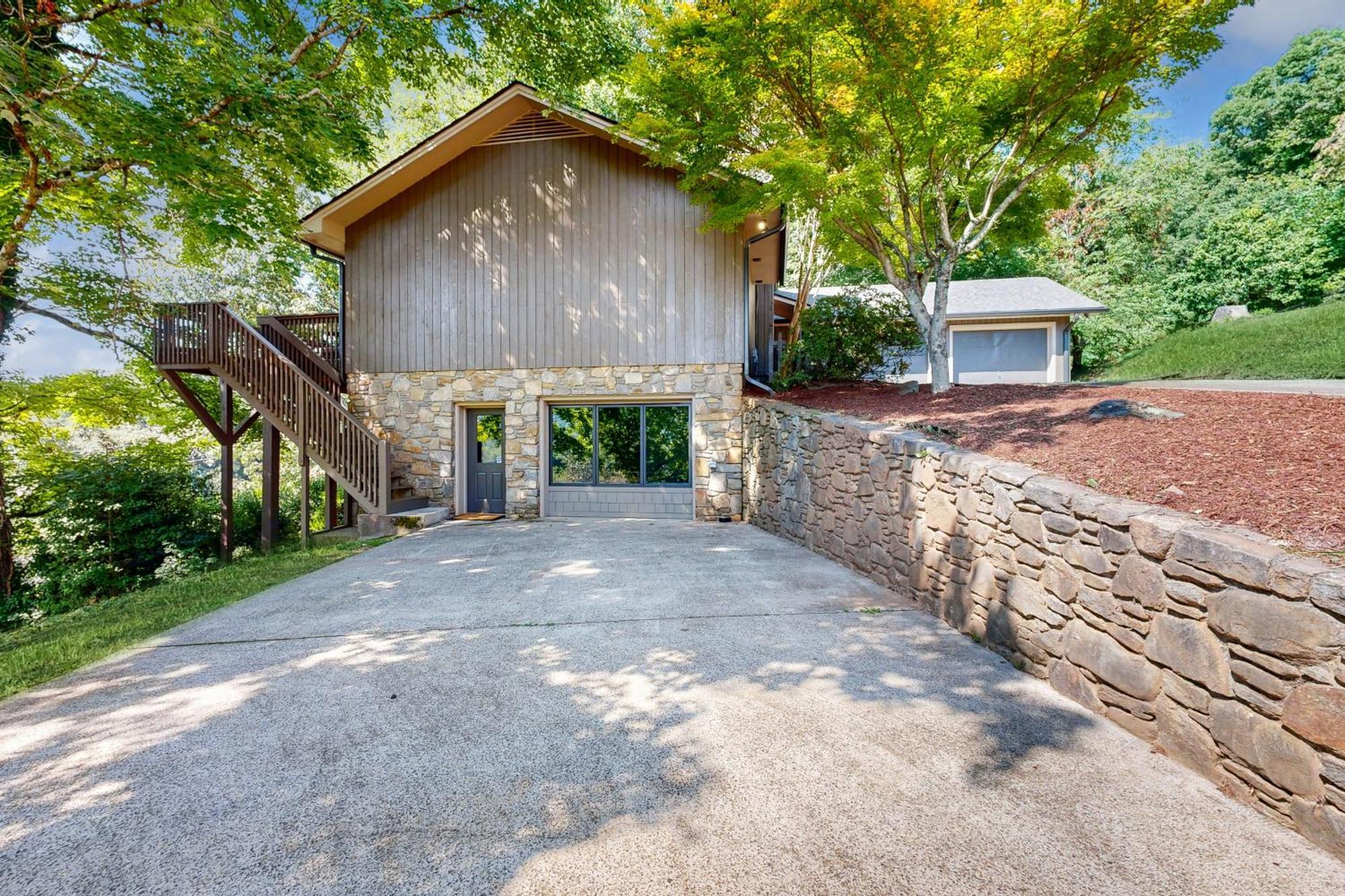 Valley View Lodge At Camp Rockmont Black Mountain Bagian luar foto