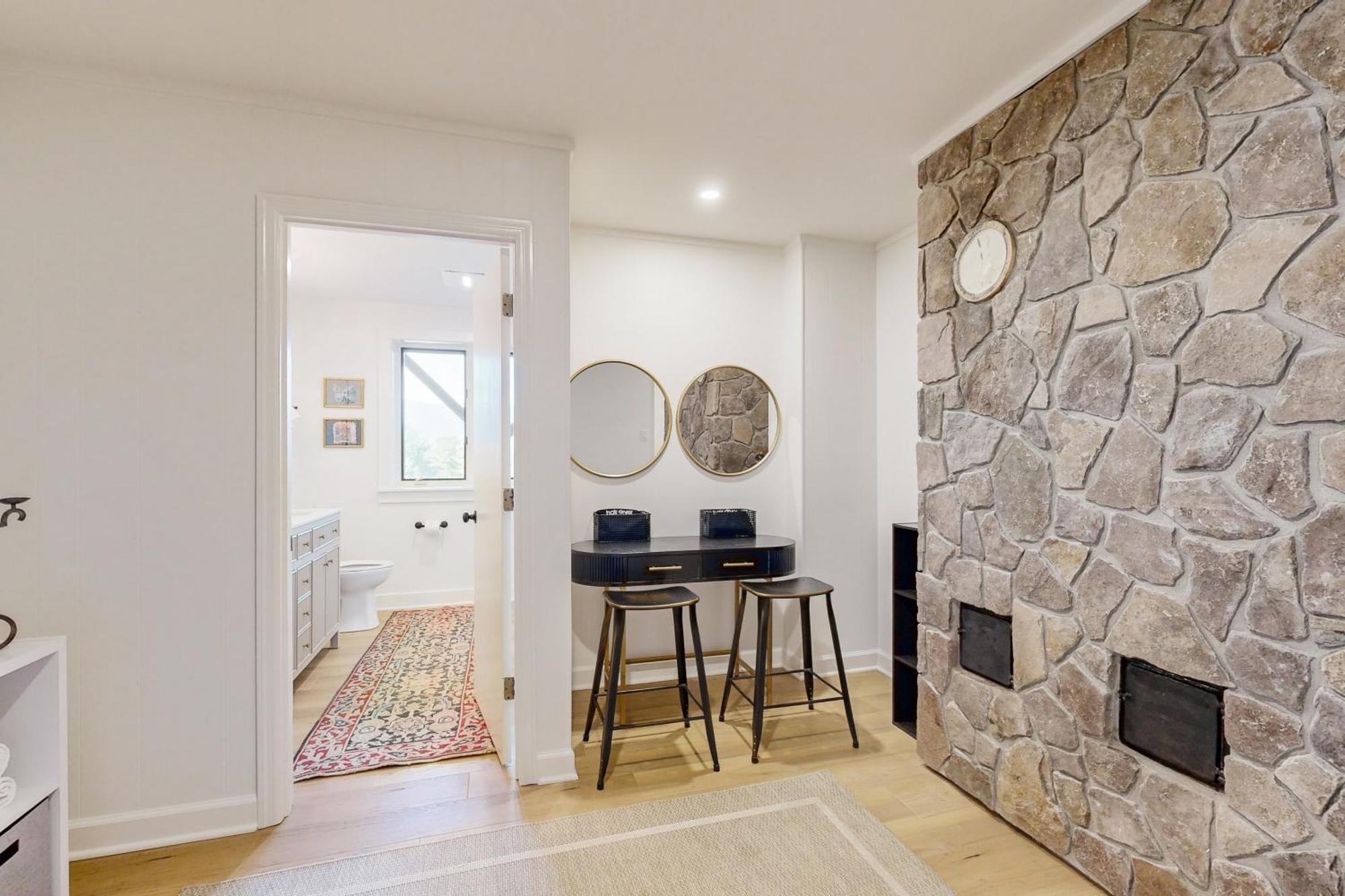 Valley View Lodge At Camp Rockmont Black Mountain Bagian luar foto